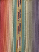 Navajo Stripe Teal Multi Laura & Kiran